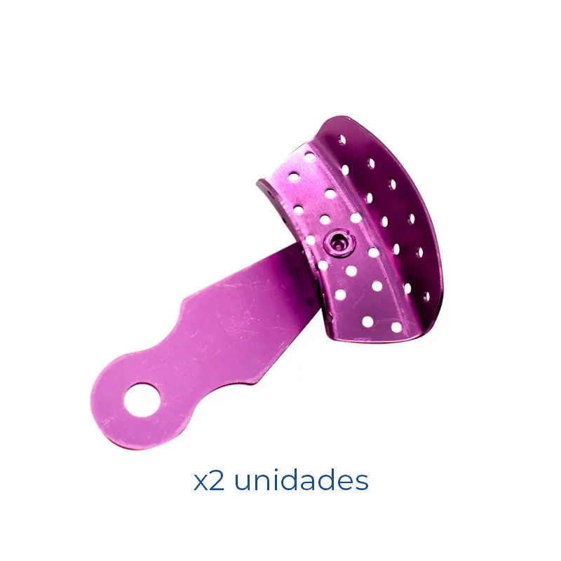 JUEGO DE CUCHARILLAS DE 1/8 C/2 PZAS ALUMINIO OXIDE TRAY (RED) (ANELSAM)