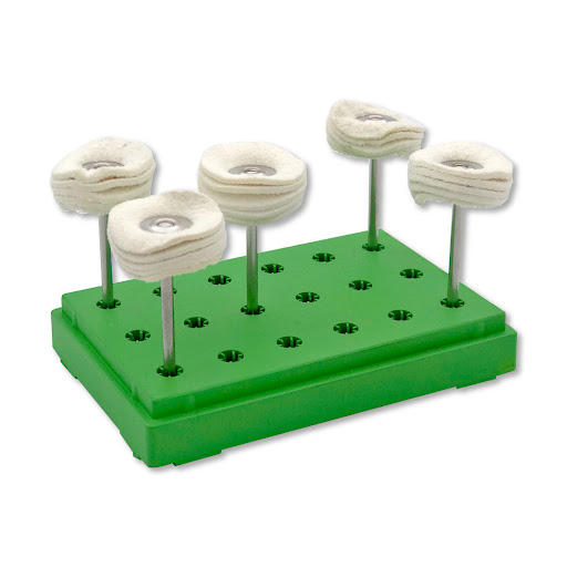 CEPILLO DE CUERO BLANCO PARA PZA DE BAJA GDE C/PZA (KARVIR)