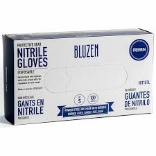 Guantes de Nitrilo, marca BLUZEN