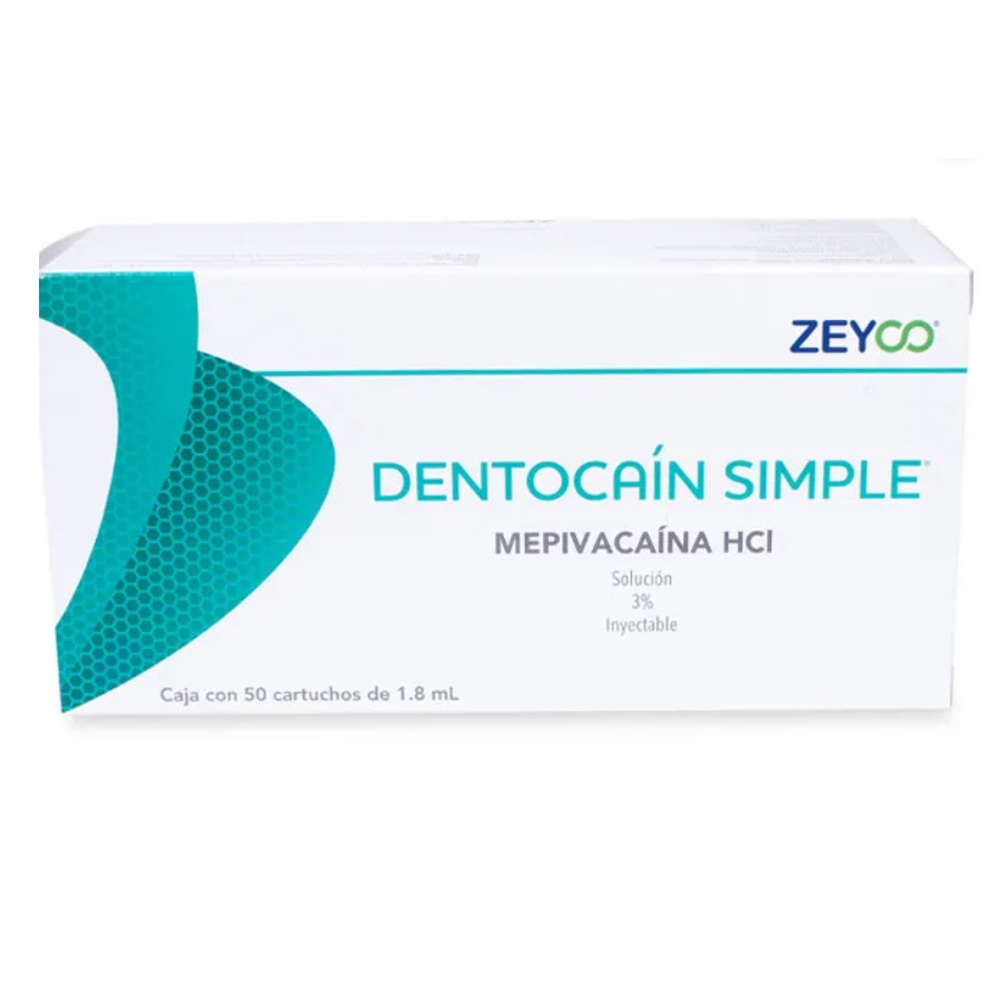 Dentocaín Simple, marca ZEYCO