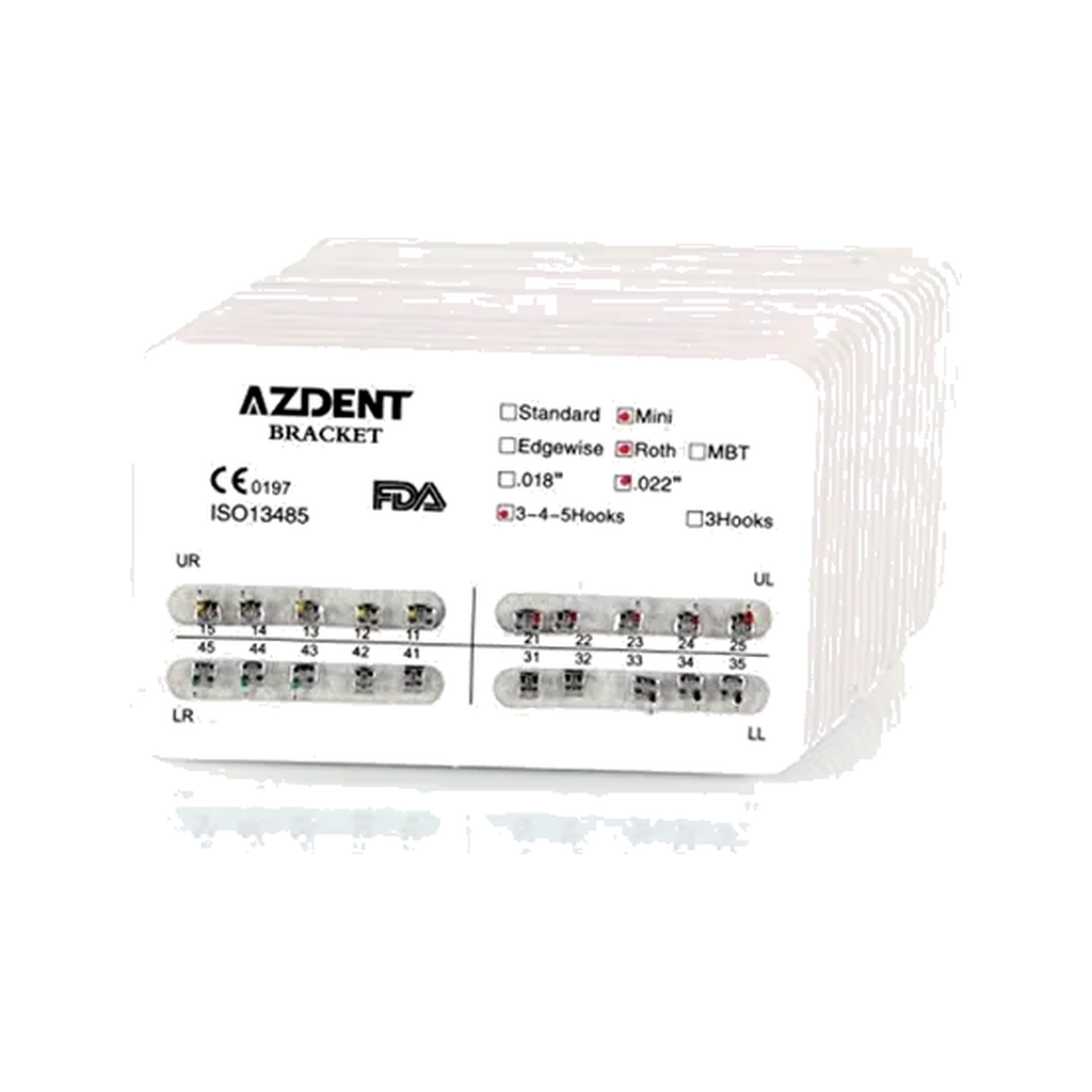 Brackets ortodónticos AZDENT