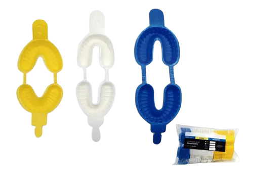 CUCHARILLAS DUAL DESECHABLE FOAM PARA APLICAR FLUOR (BORGATTA)