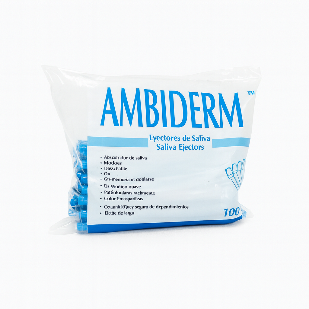 Eyector de saliva, marca AMBIDERM