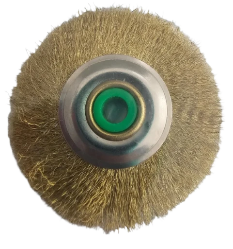 BORLA DE ALAMBRE DORADA P/PIEZA SIN FIN (NACIONAL)