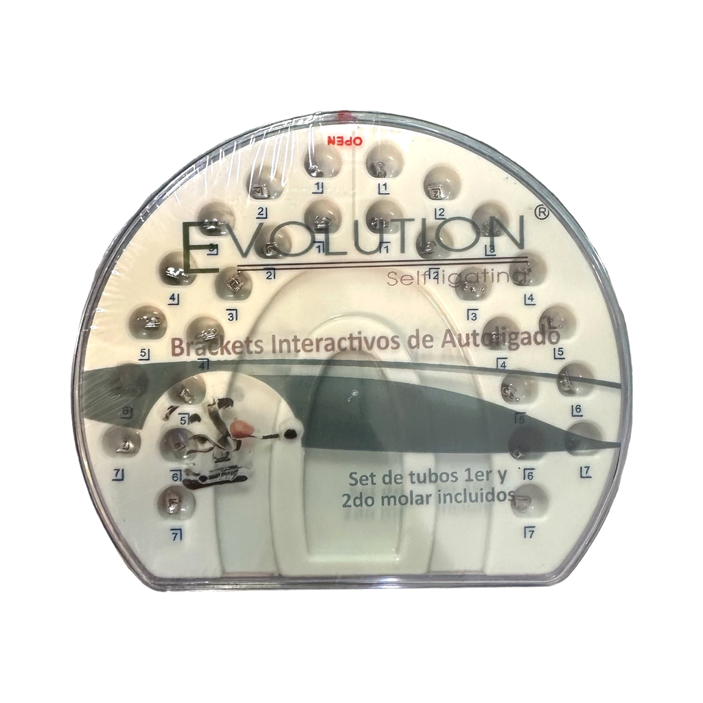 Set de Brackets Evolution Autoligado (ORTHO PREMIUM)