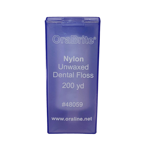 HILO DENTAL NYLON FLOSS 200YD  (ORABRITE)