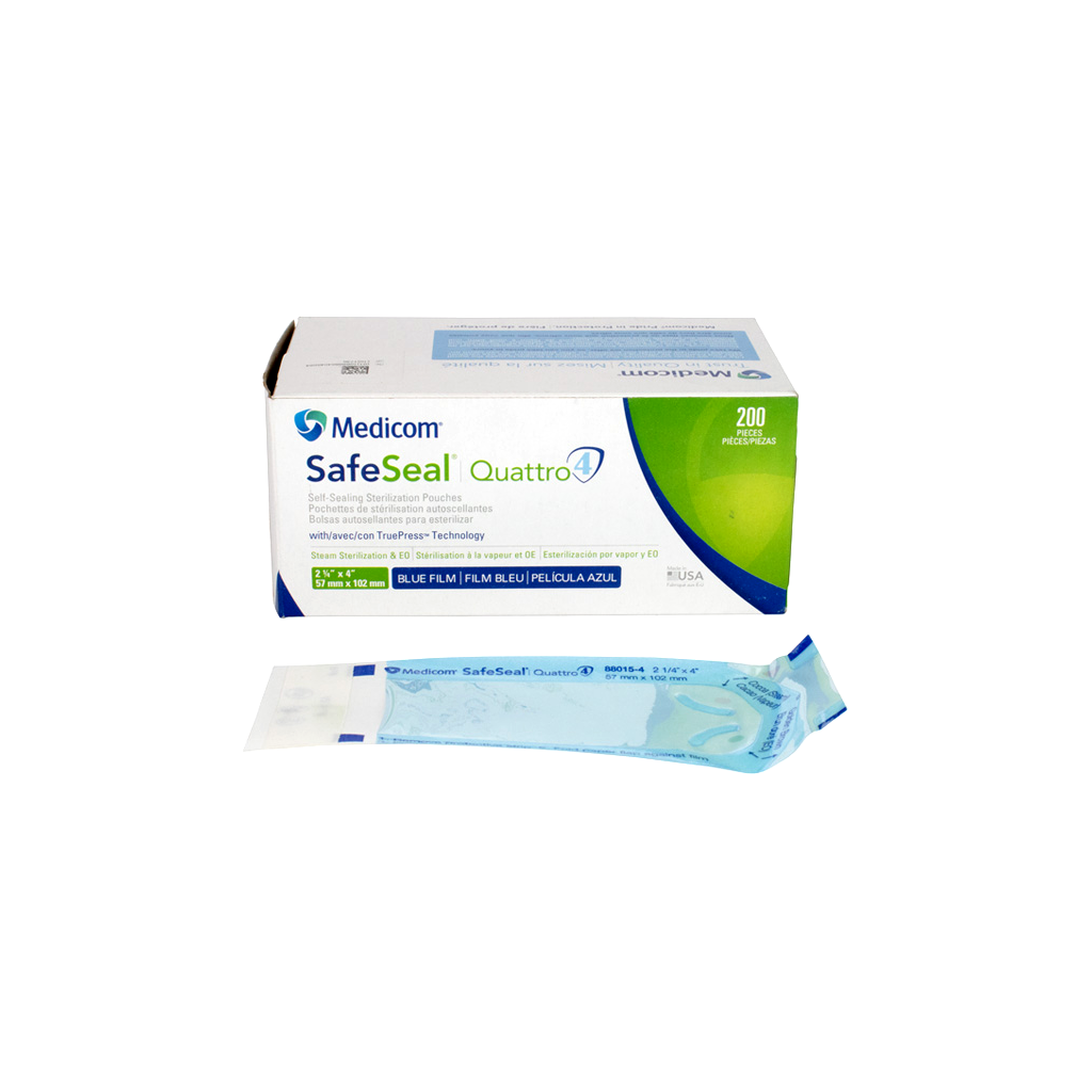 Bolsas de Esterilización SafeSeal Quattro (MEDICOM)