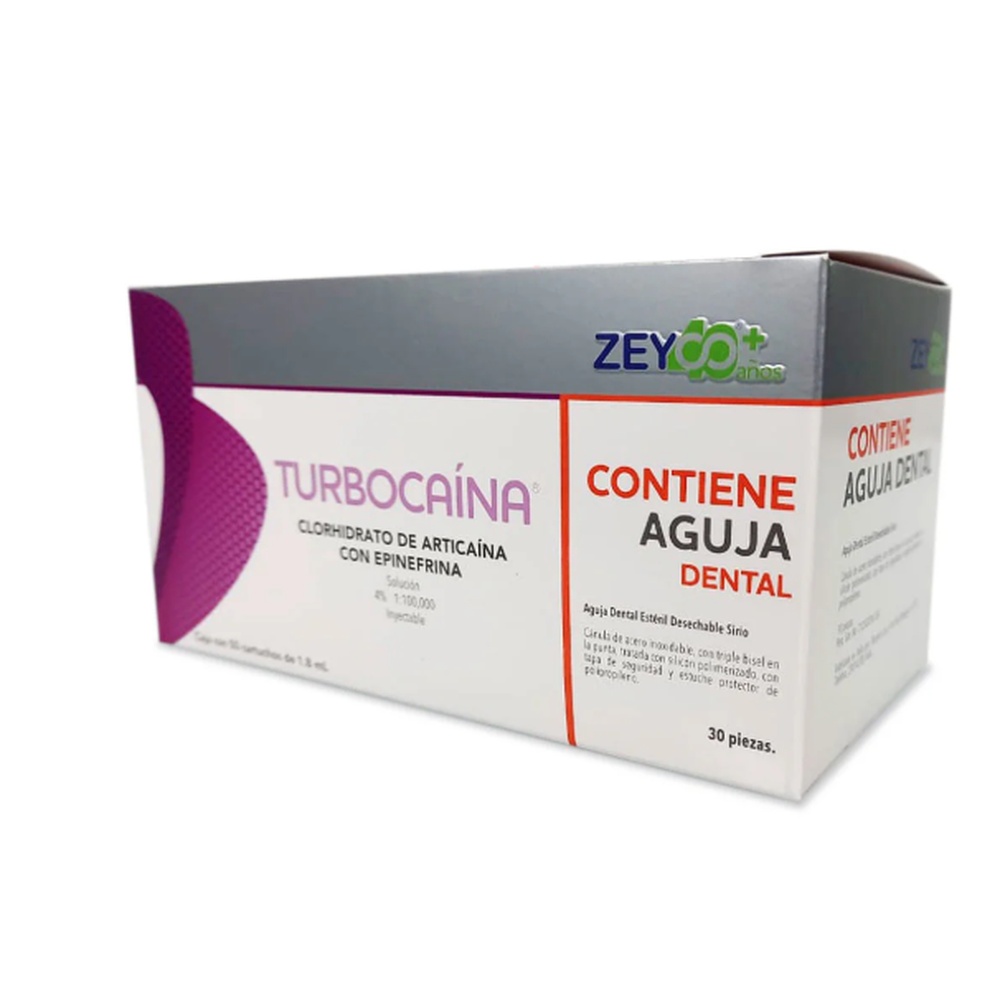 Turbocaína, marca ZEYCO
