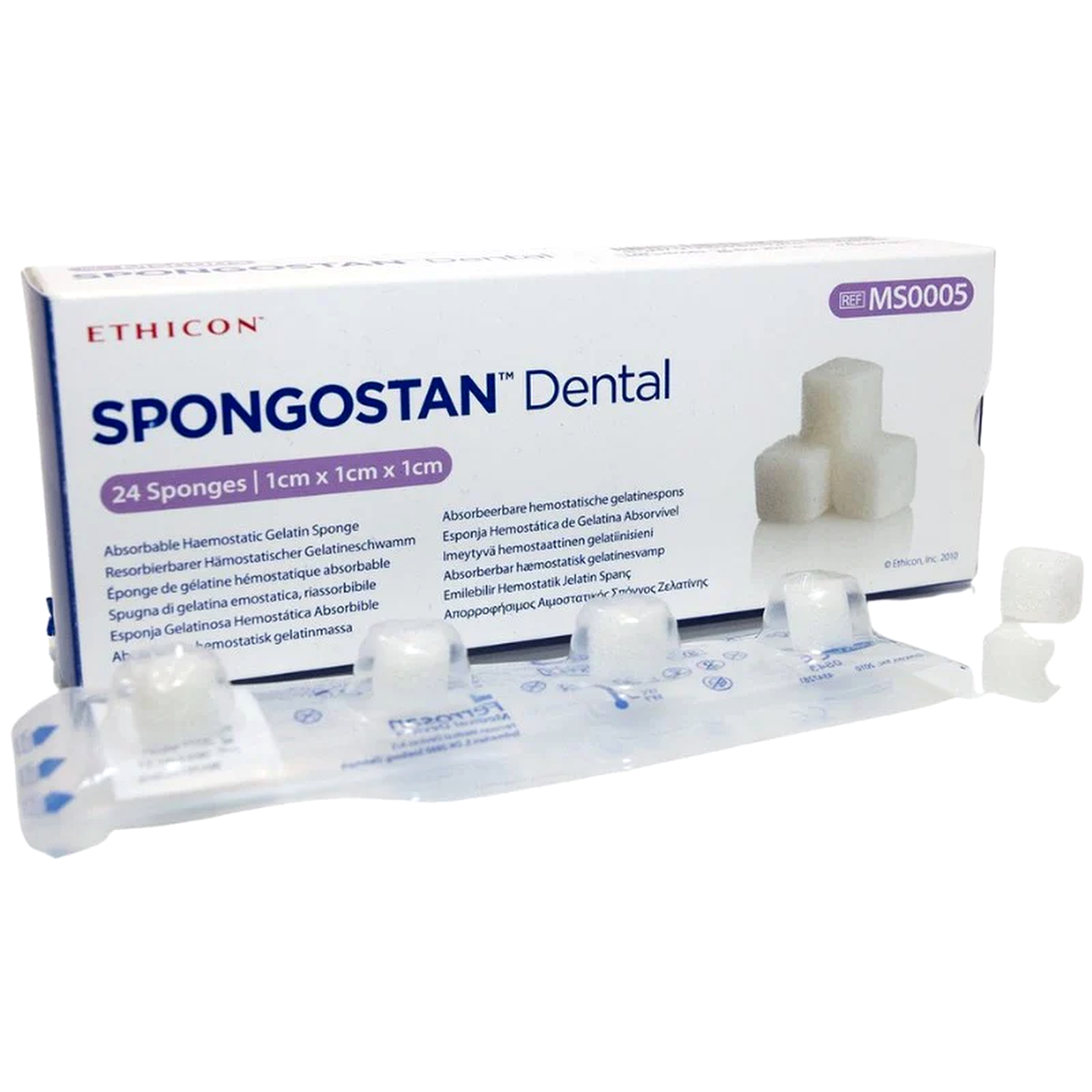 Esponjas Hemostáticas Dentales Spongostan (ETHICON)
