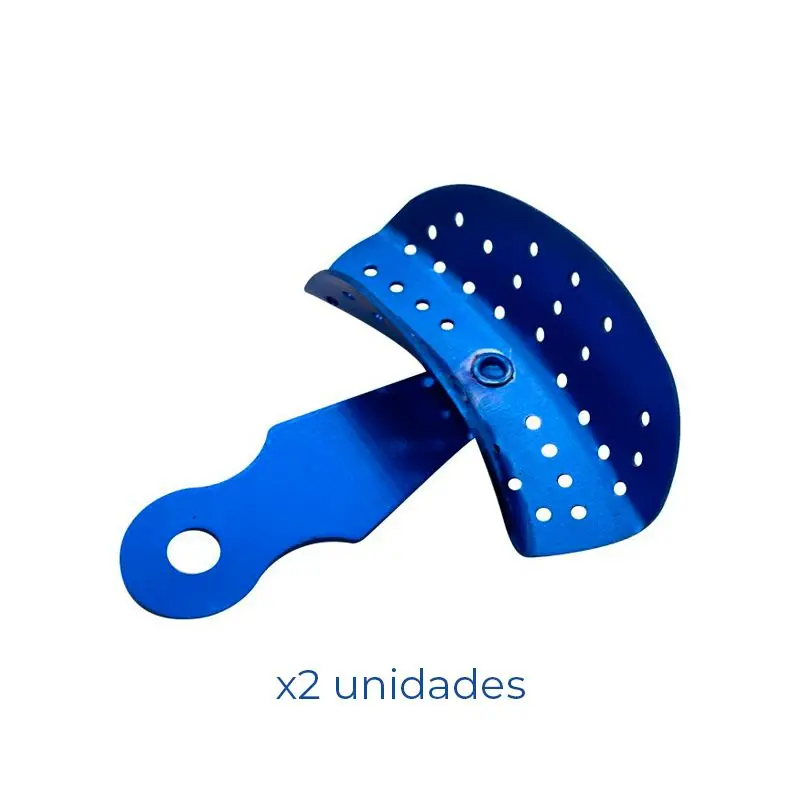 JUEGO DE CUCHARILLAS DE 1/4 C/2 PZAS ALUMINIO OXIDE TRAY (BLUE) (ANELSAM)