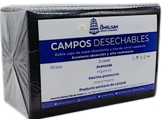 Campos Desechables, marca ANELSAM