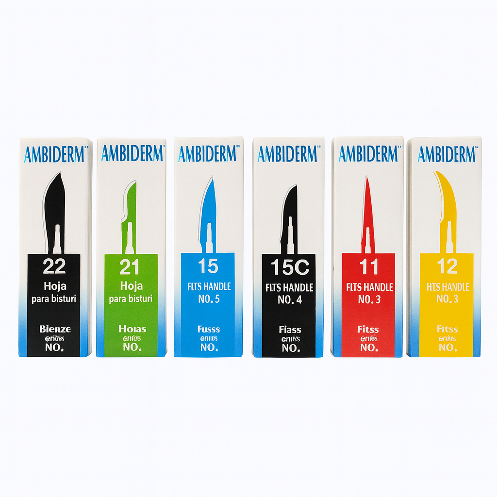 Hojas para bisturí Ambiderm