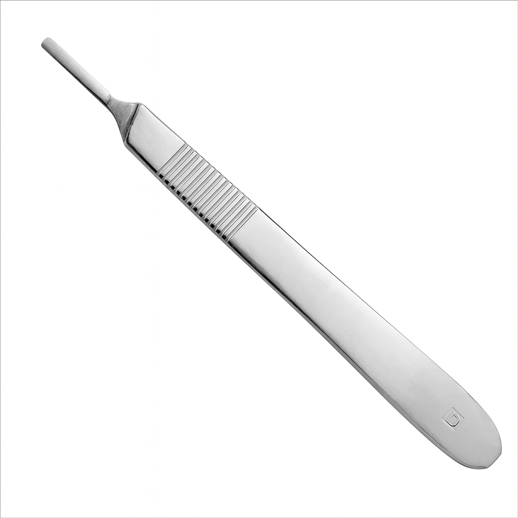 Mango de bisturí de acero inoxidable