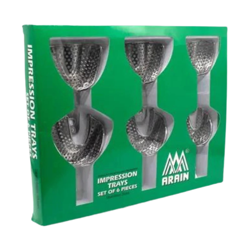 CUCHARILLAS PERFORADAS C/6 PZAS ADULTO (ARAIN)