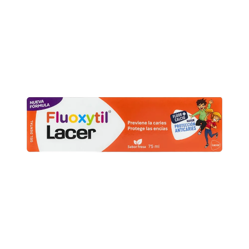 FLUOXYTIL/ PASTA SABOR FRESA 75 ML (LACER) GEL DENTAL