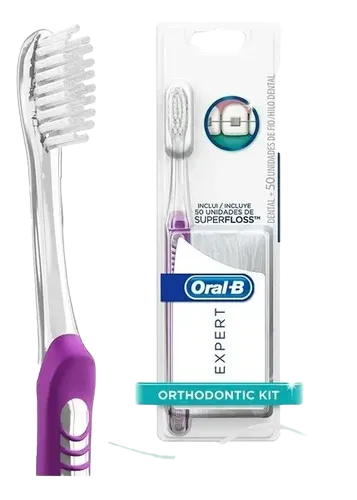CEPILLO PARA ORTODONCIA CON SUPERFLOSS (ORAL-B)