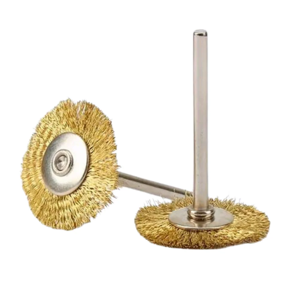 CEPILLO DE ALAMBRE COLOR DORADO