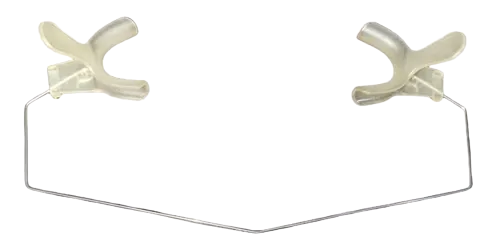 RETRACTOR DE LABIOS TRANSPARENTE INFANTIL AUTOCLAVABLE (BORGATTA)