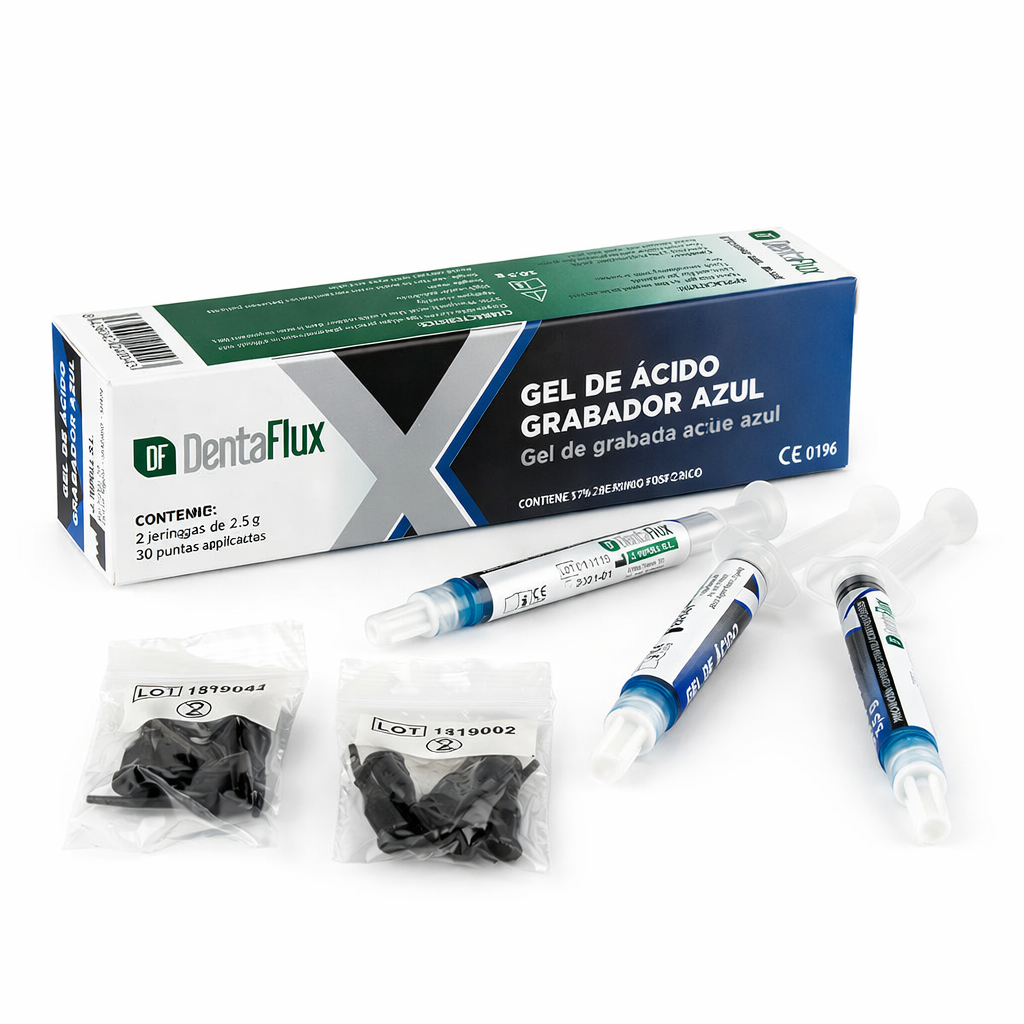 Gel de ácido grabador azul (DENTAFLUX)