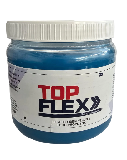 TOP FLEX AZUL HIDROCOLOIDE REVERSIBLE 500 GR (KISKIS)