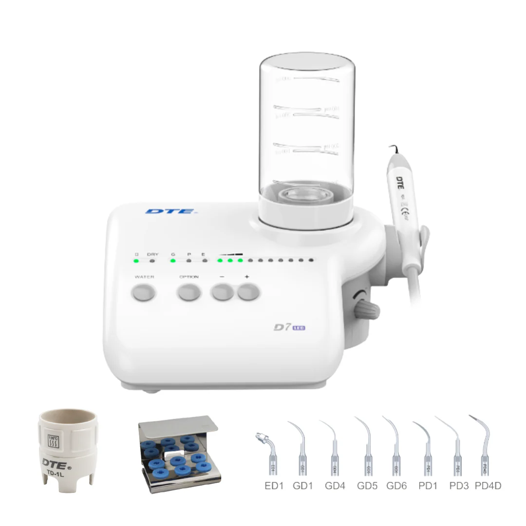 Escalador ultrasónico dental,  D7 led, marca DTE