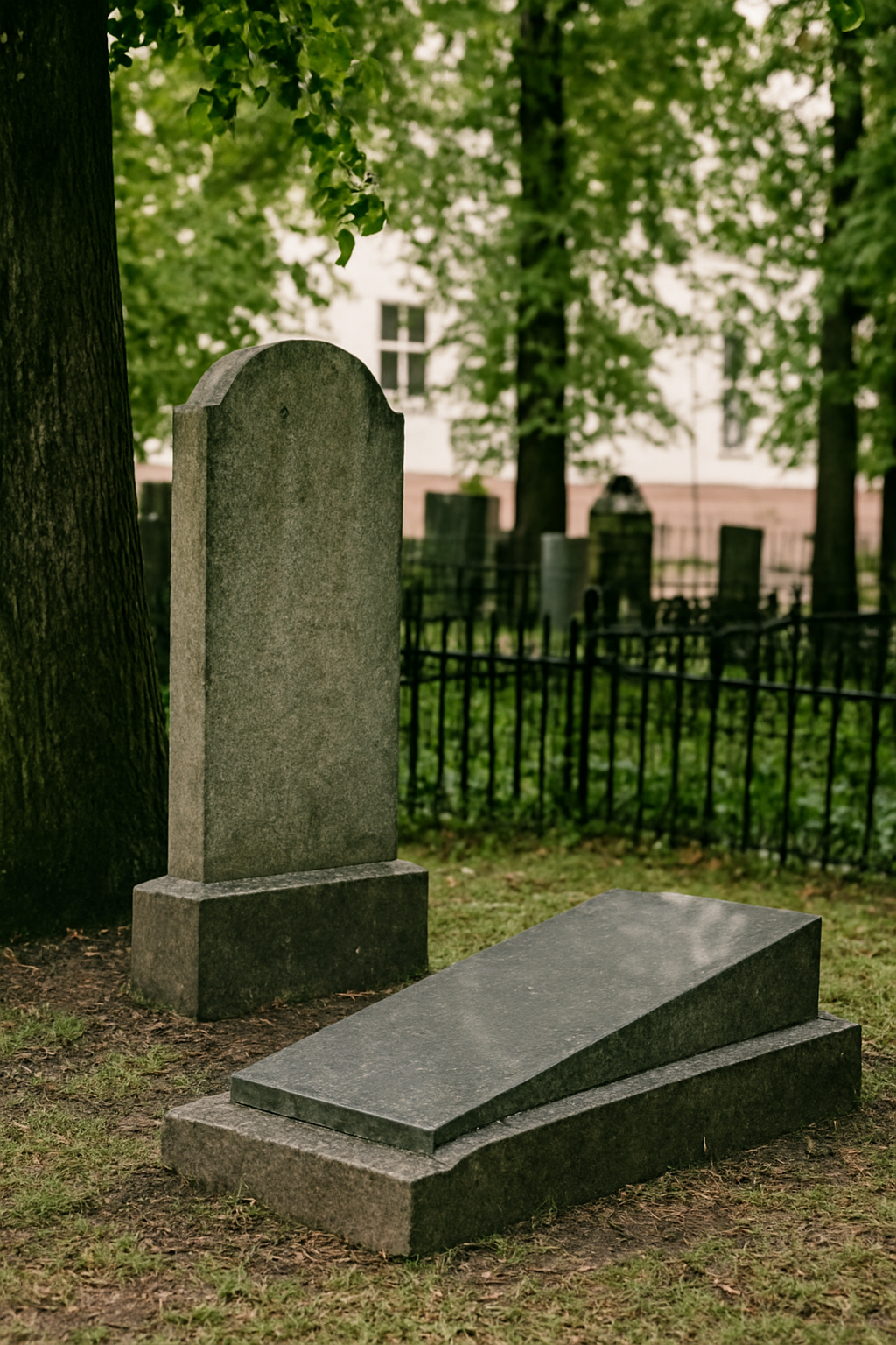 Upright or Slanted Headstone
