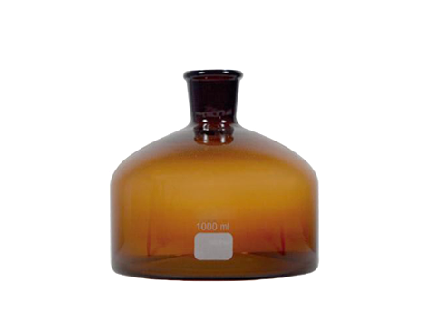 Frasco para Bureta forma baixa Âmbar 1000 ml