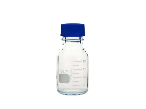 Frasco de vidro de 250 ml