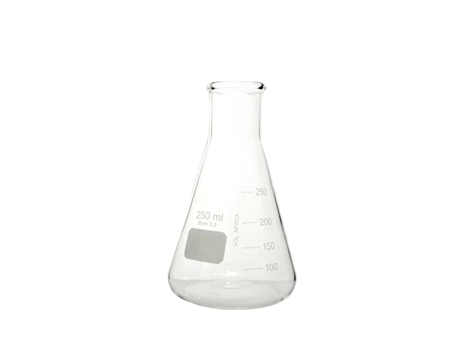 Erlenmeyer de vidro 250 ml