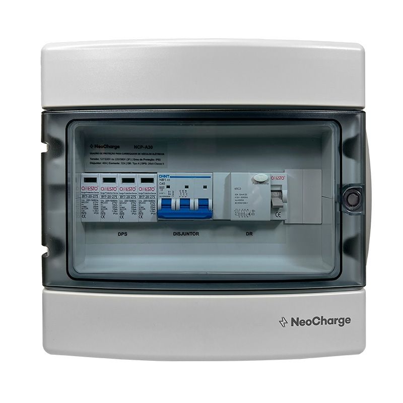 Quadro de proteção 2tes - NCP-A30 (22kW - Tipo A)