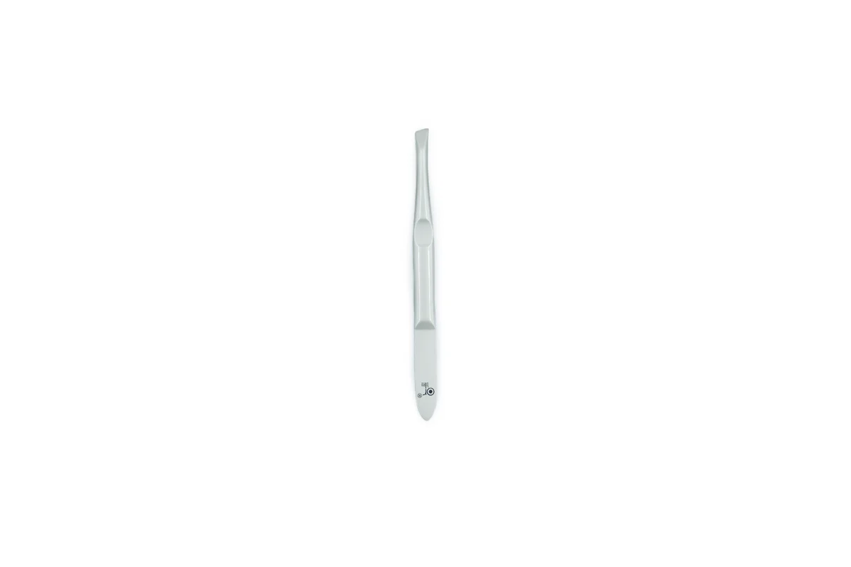 Or Bleu Slant Tip Tweezers (Non Slip Grip)
