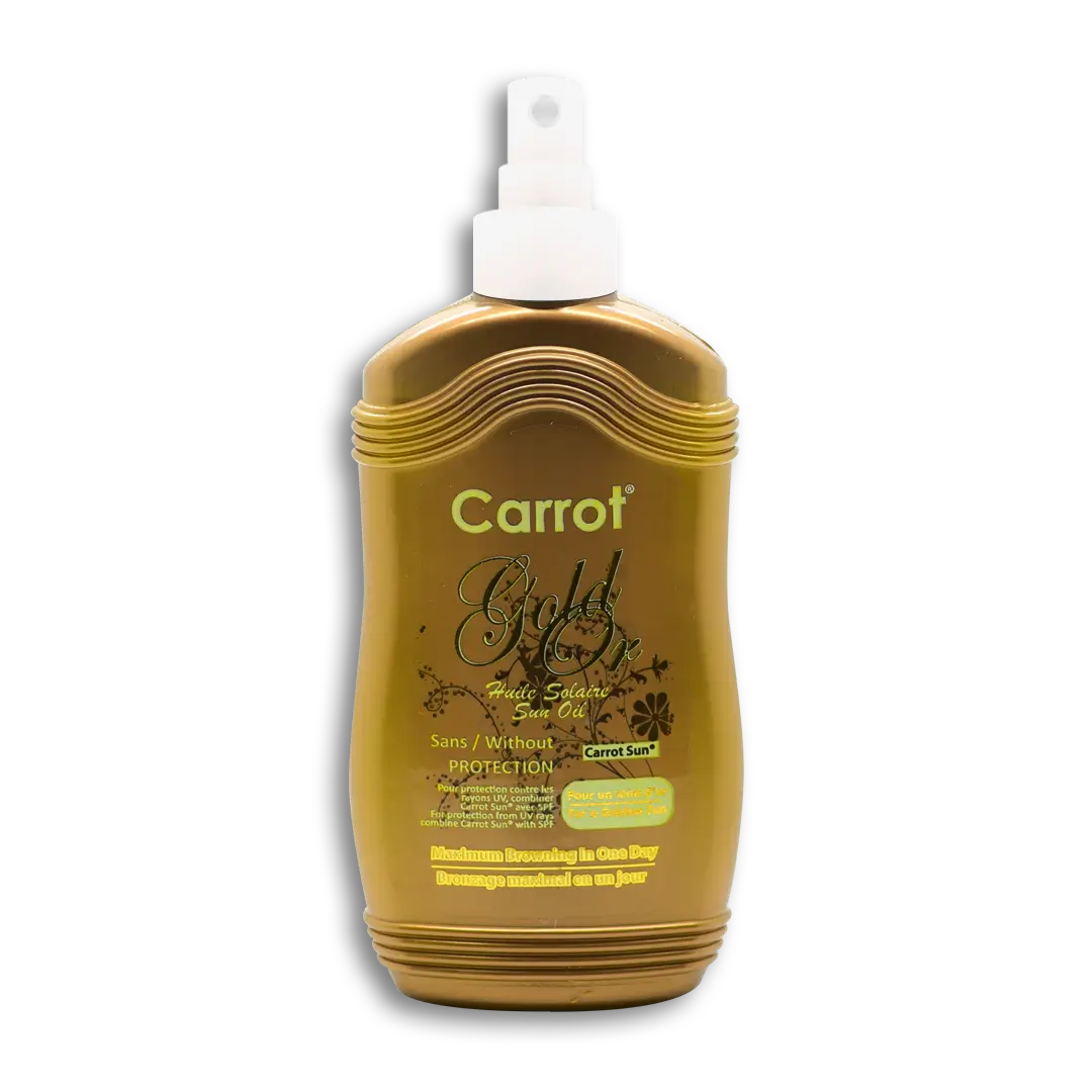 Carrot Gold Tan Sun Oil