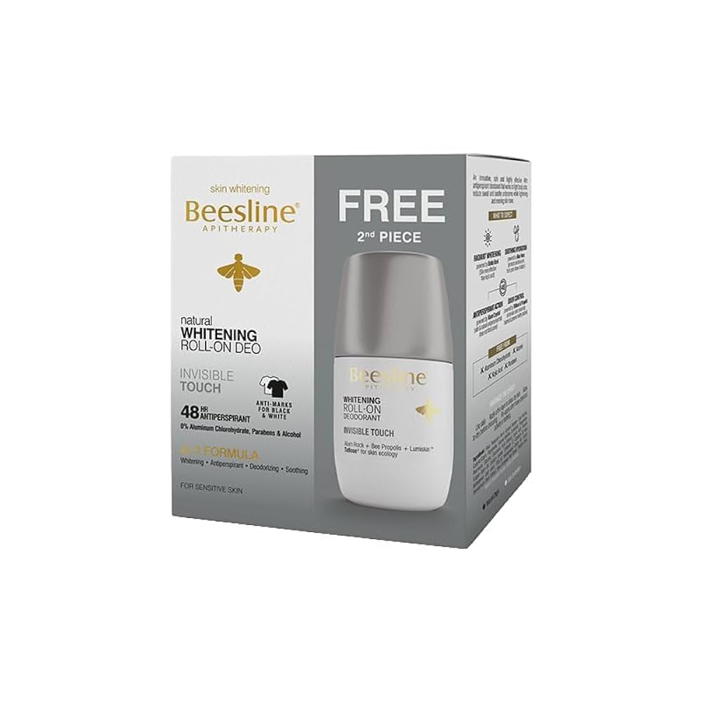 Beesline Natural Whitening Roll On Deodorant - Invisible Touch