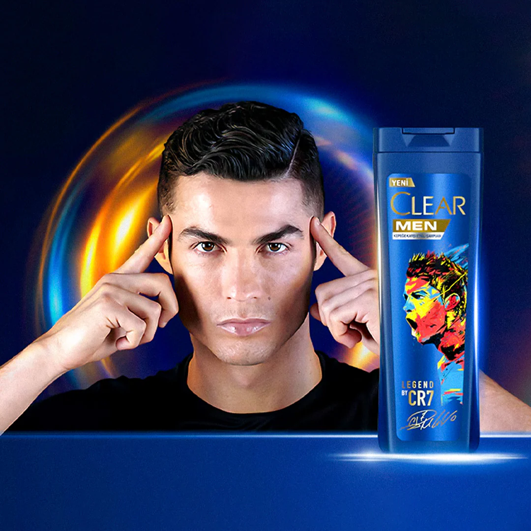 Clear Anti-Dandruff Men Shampoo Legend By CR7