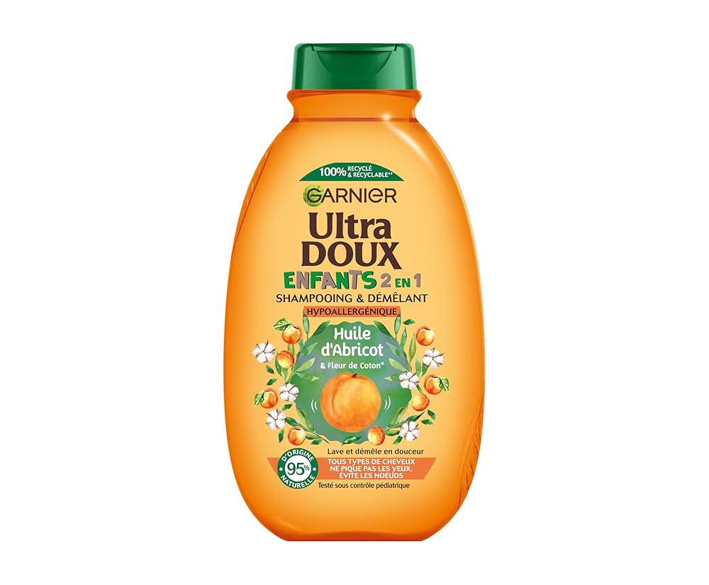 Ultra Doux Kids 2 in 1 Apricot & Cotton Flavor