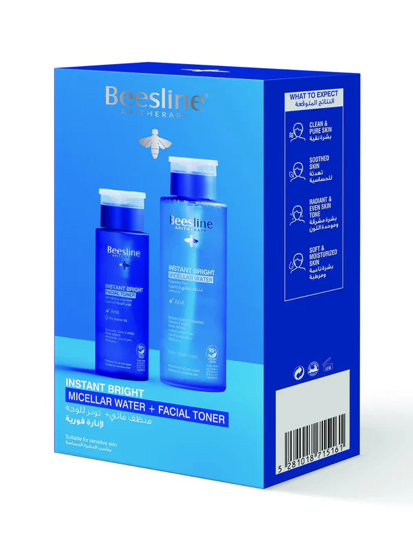 Beesline Instant Bright Micellar Water + Facial Toner