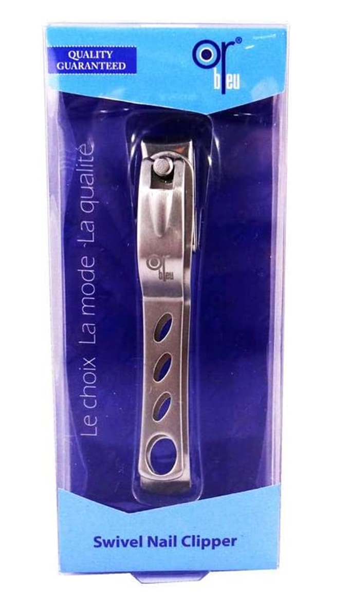 Or Bleu Swivel Nail Clippers