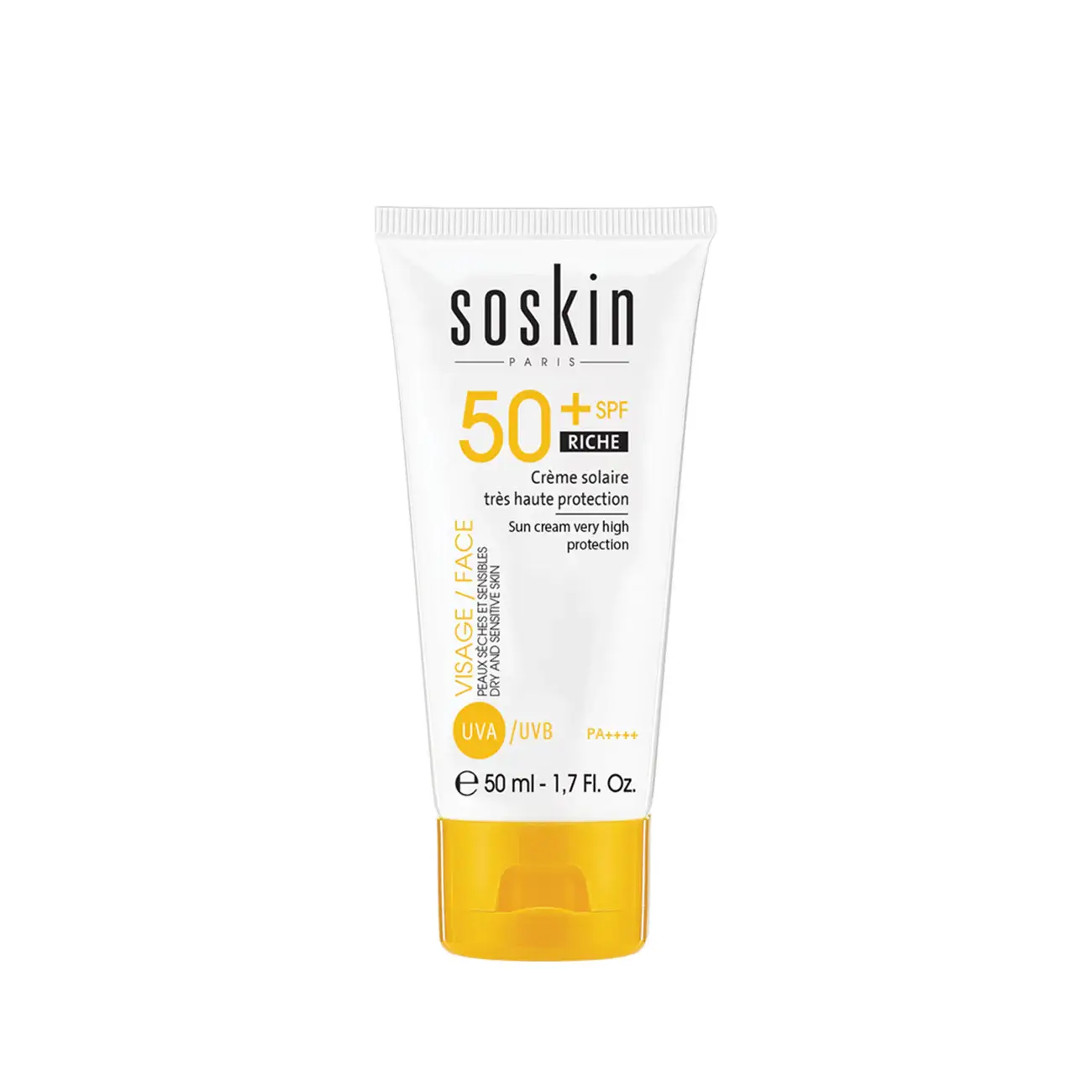 Soskin Sun cream SPF50+ very high protection