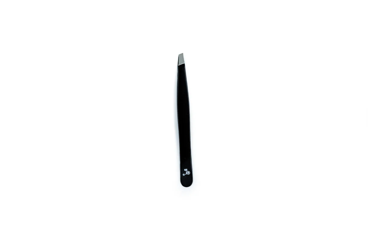 Or Bleu Slant Tip Expert Tweezers