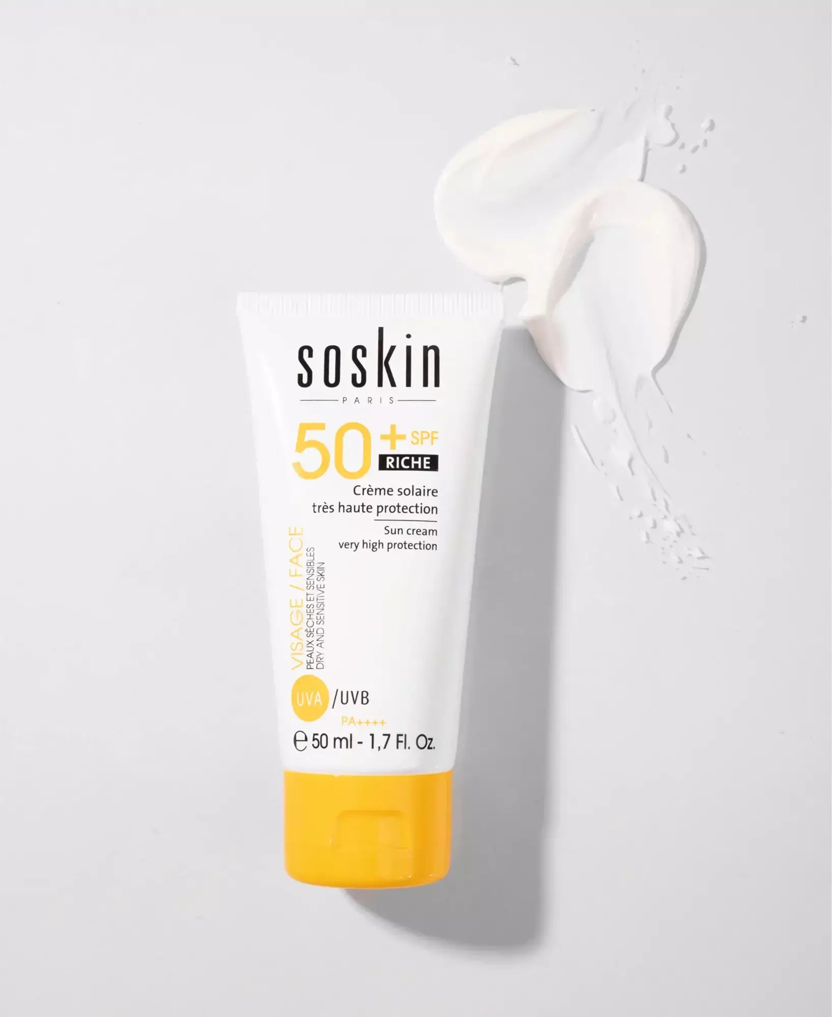 Soskin Sun cream SPF50+ very high protection