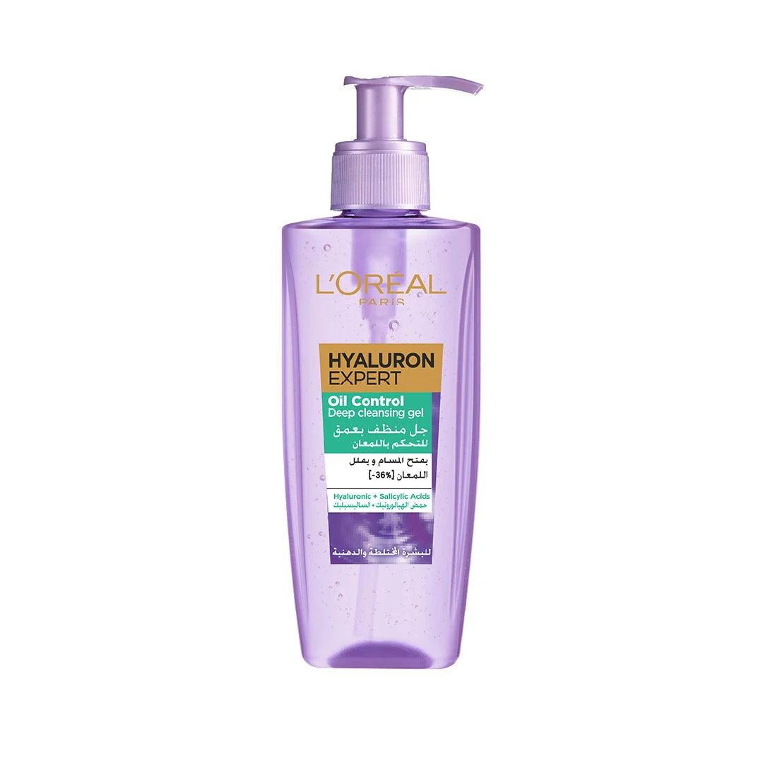 L'Oreal Paris Hyaluron Expert Oil Control Deep Cleansing Gel