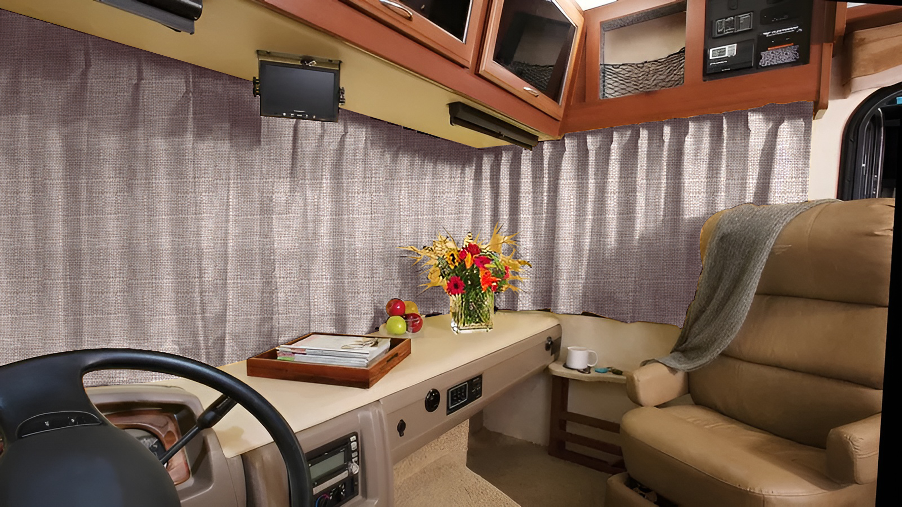 Request Samples for RV Curtains