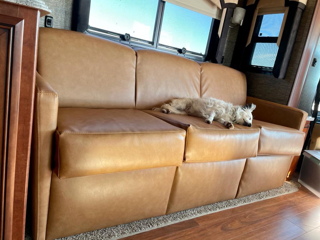 Reupholstering RV Sofa