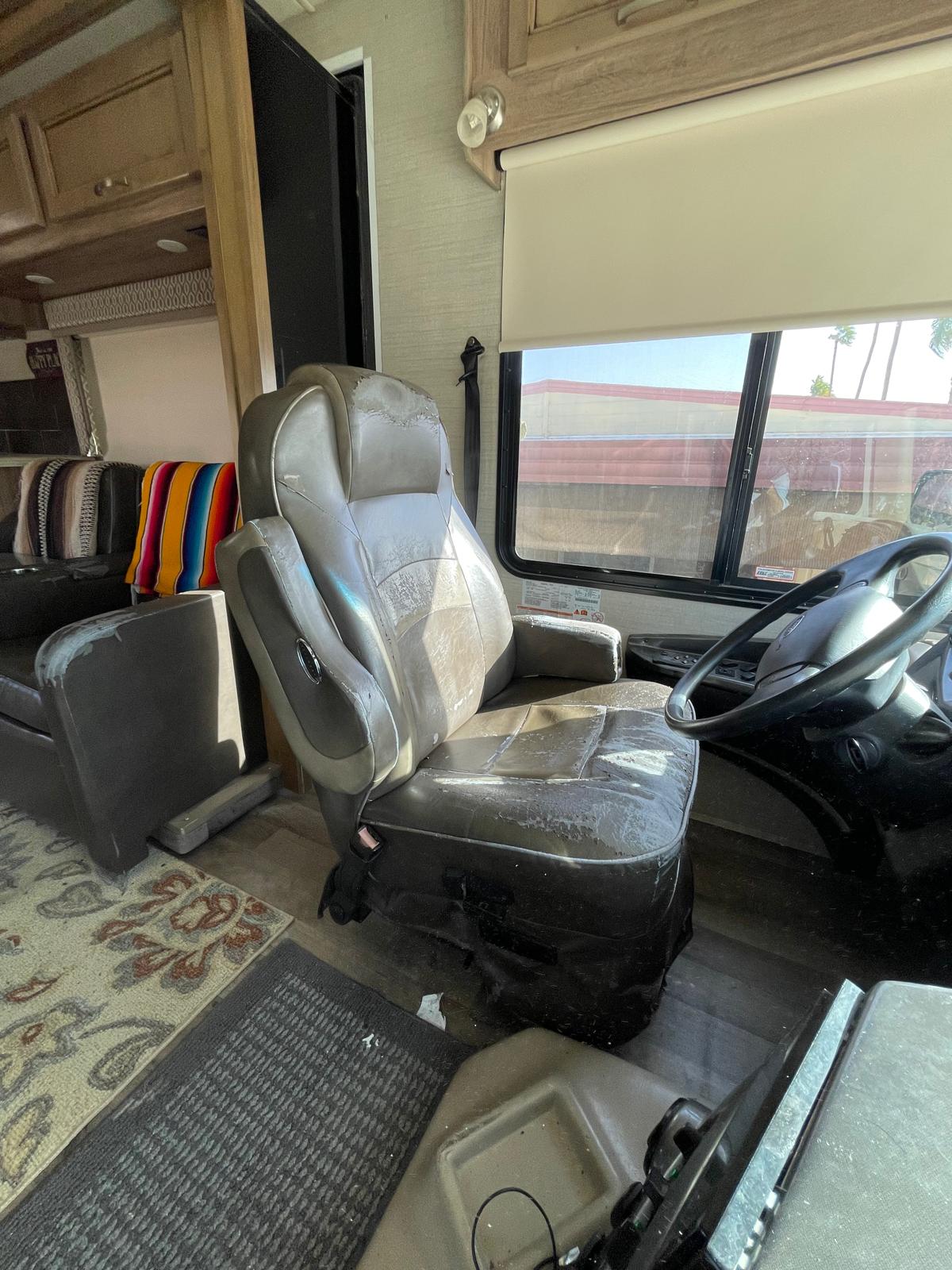 Before & After RV Captain Chair Photos