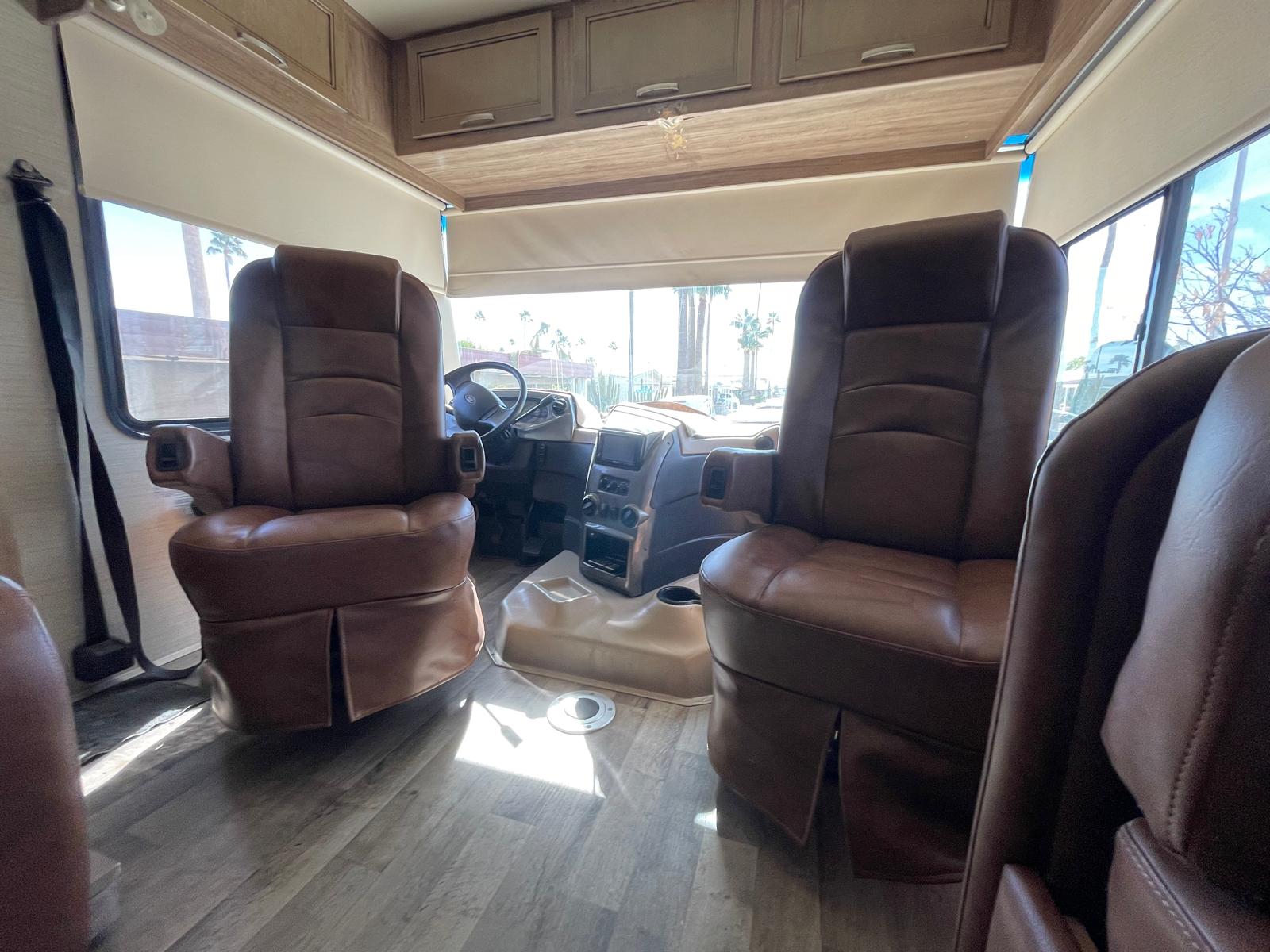 Before & After RV Captain Chair Photos