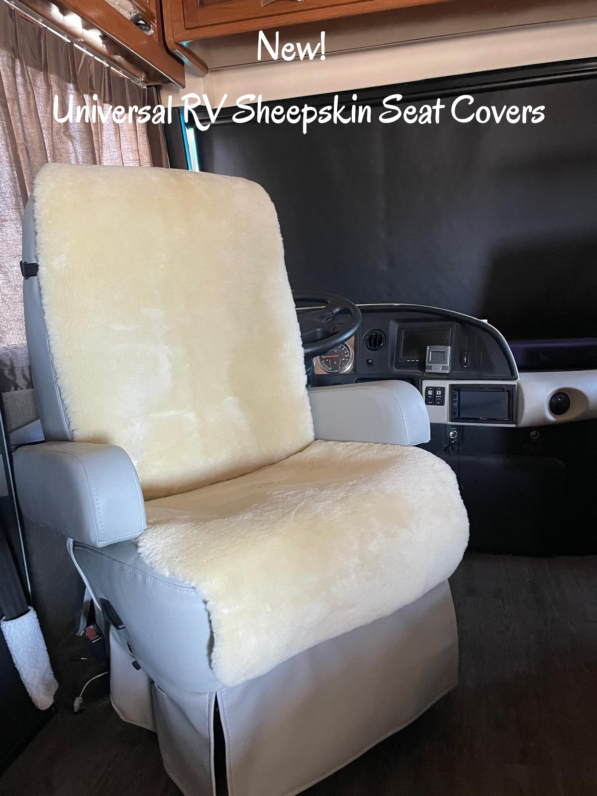 RV Sheepskin Seat Covers
