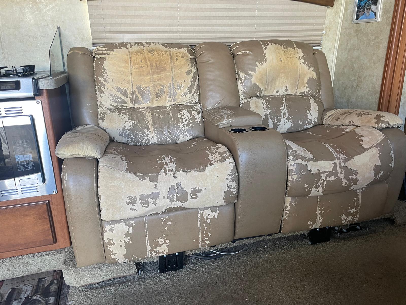 RV Sofas (Before & After)