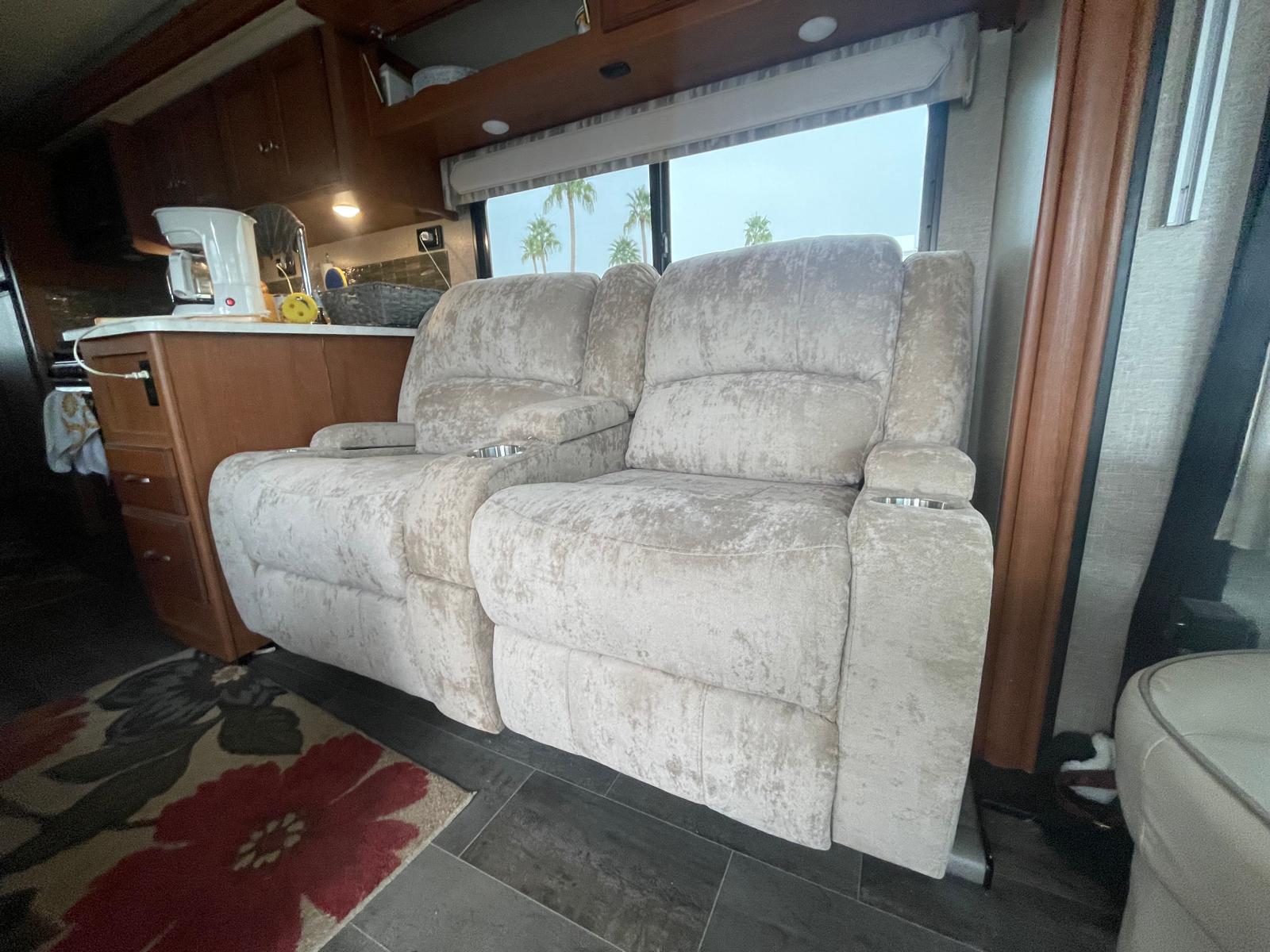 RV Wall-Hugger Recliner Sofas 