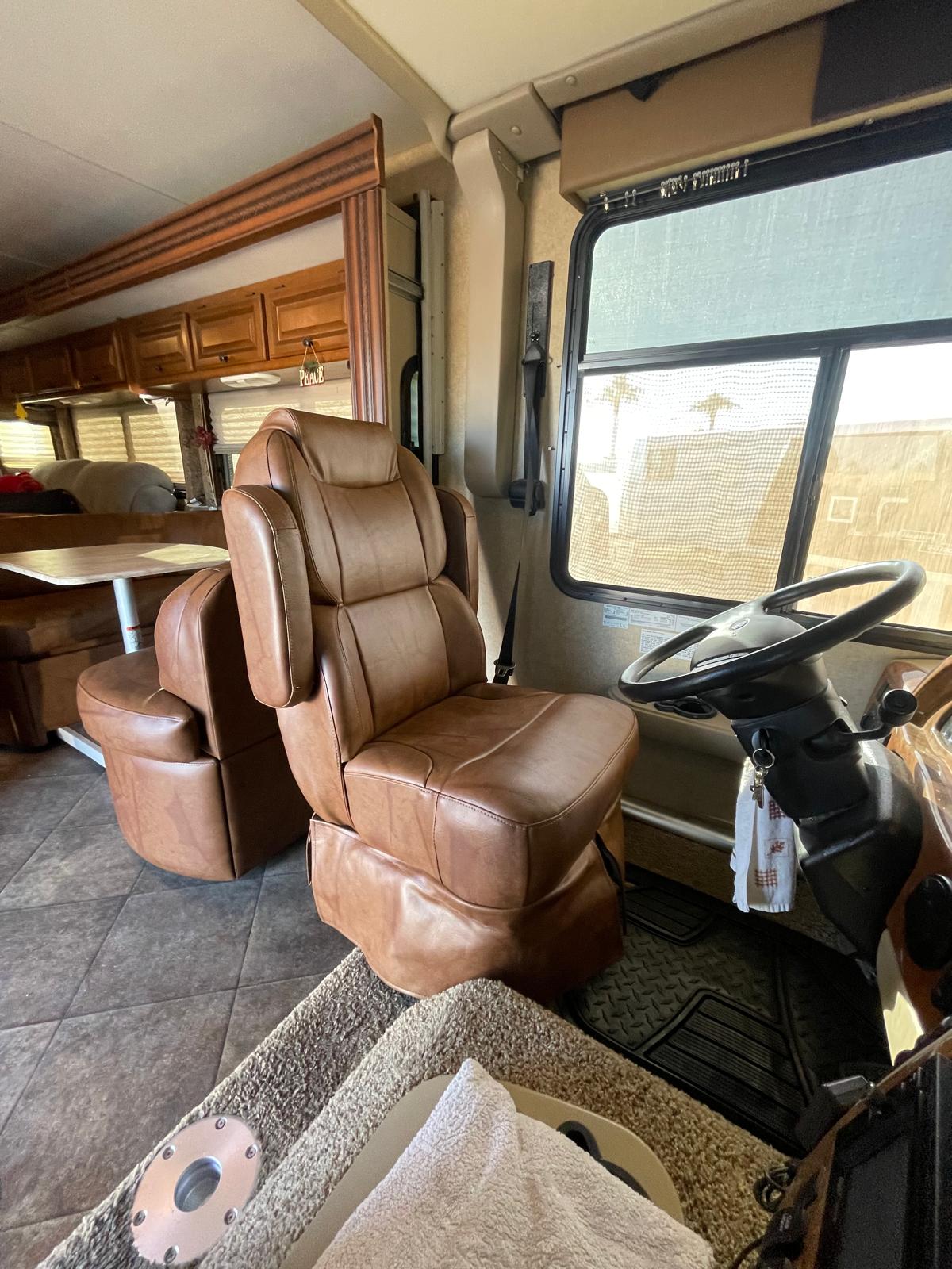 Before & After RV Captain Chair Photos