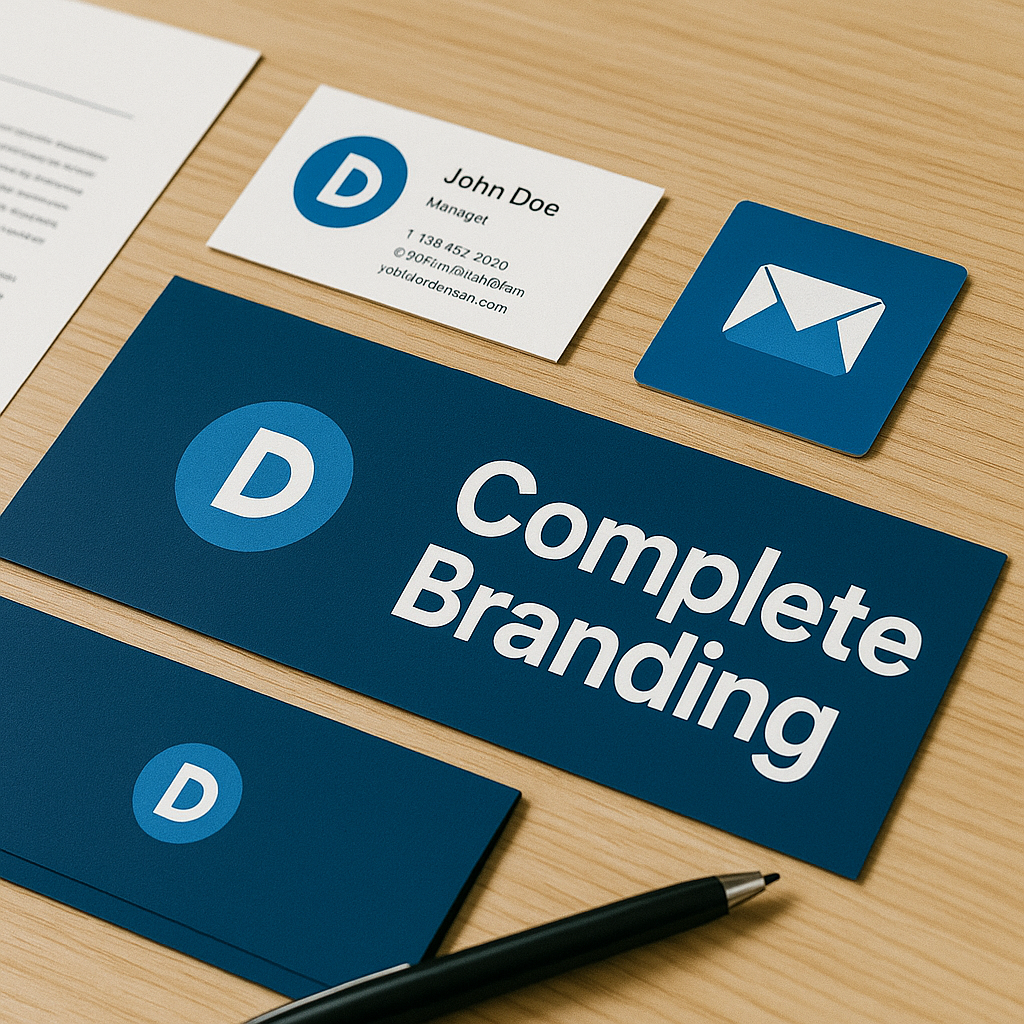 Logo + Kit + Branding complet 